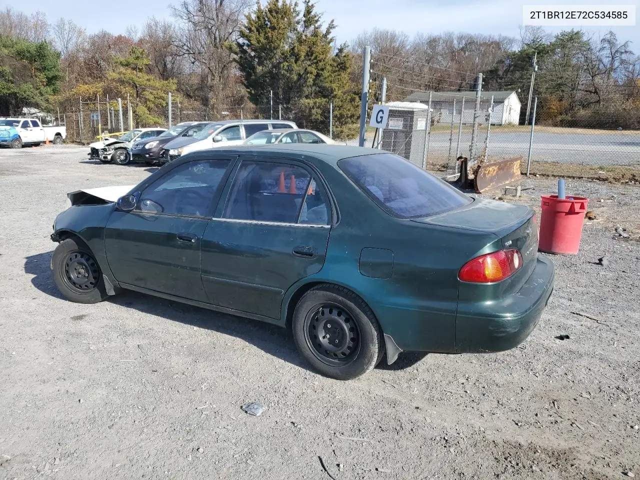 2T1BR12E72C534585 2002 Toyota Corolla Ce