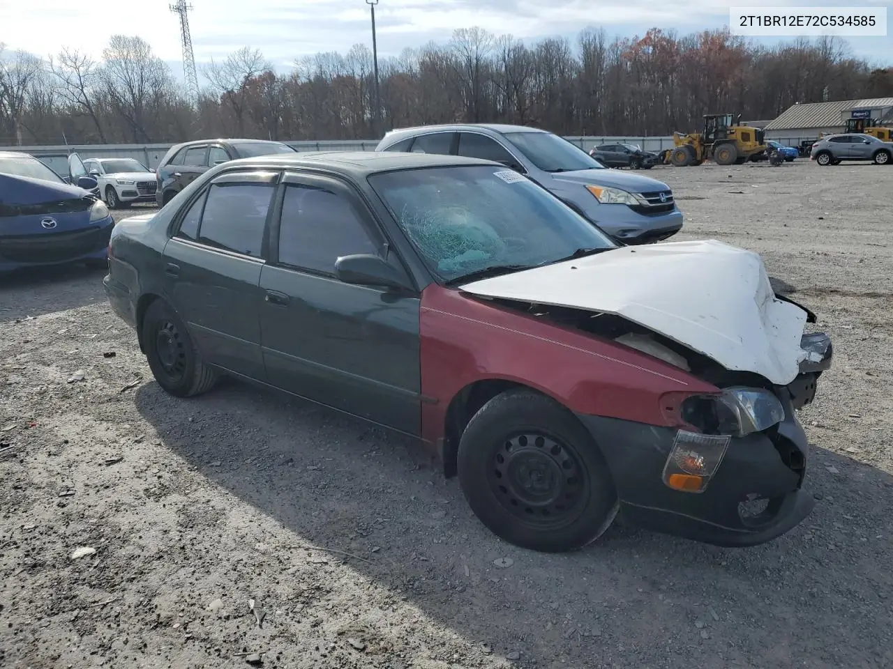 2T1BR12E72C534585 2002 Toyota Corolla Ce