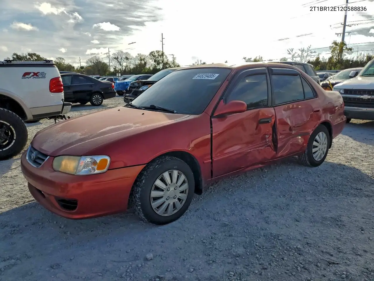 2T1BR12E12C588836 2002 Toyota Corolla Ce
