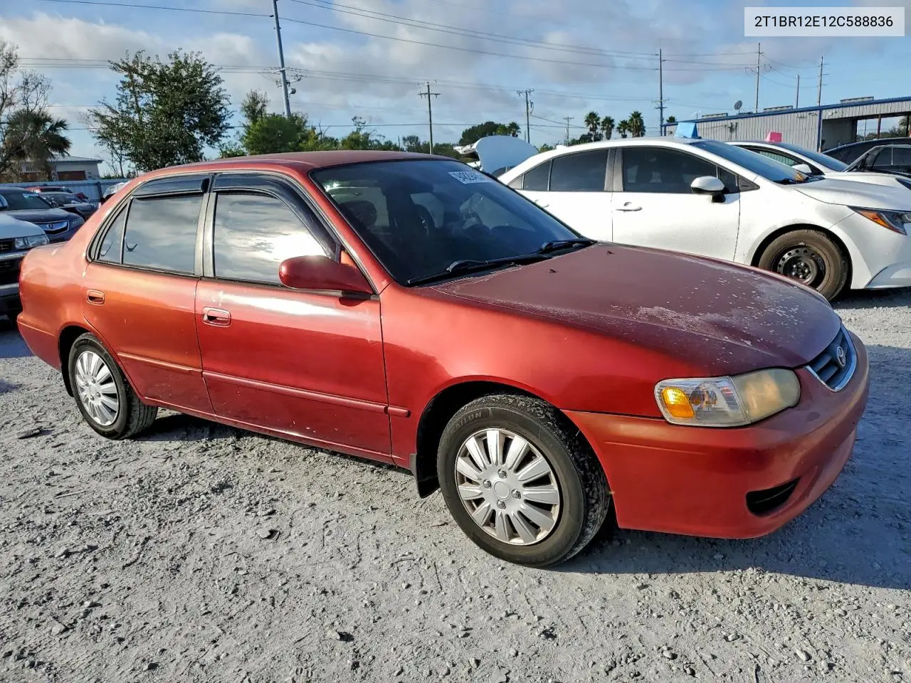 2T1BR12E12C588836 2002 Toyota Corolla Ce