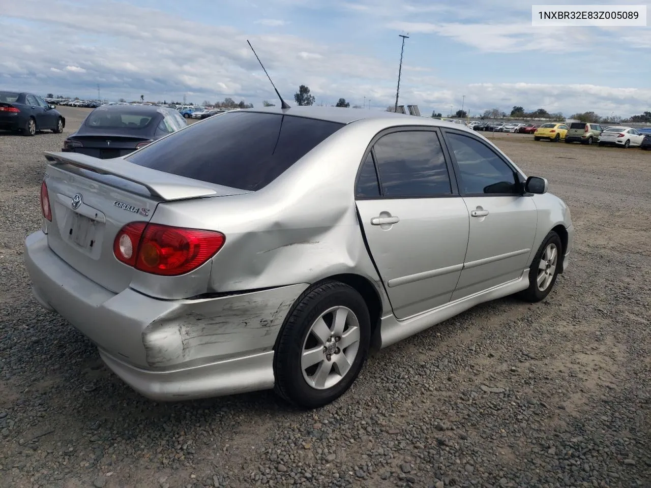 2003 Toyota Corolla Ce VIN: 1NXBR32E83Z005089 Lot: 45751714