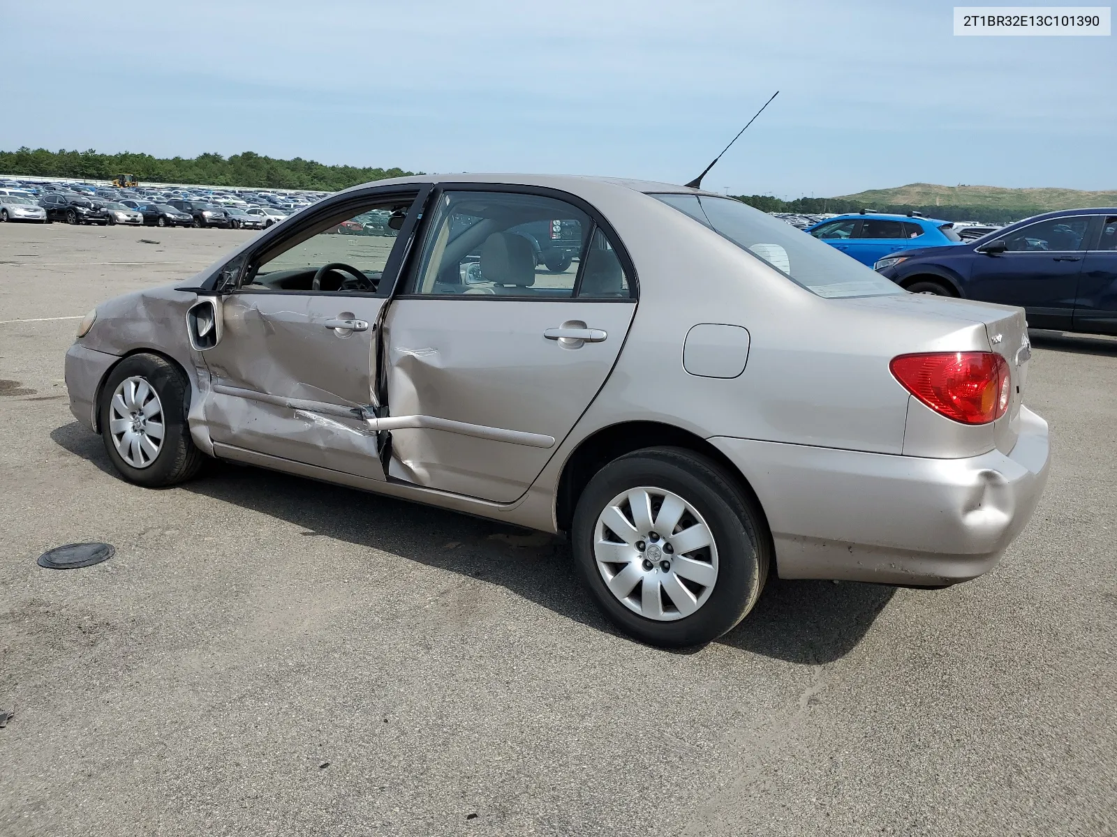 2003 Toyota Corolla Ce VIN: 2T1BR32E13C101390 Lot: 60686014