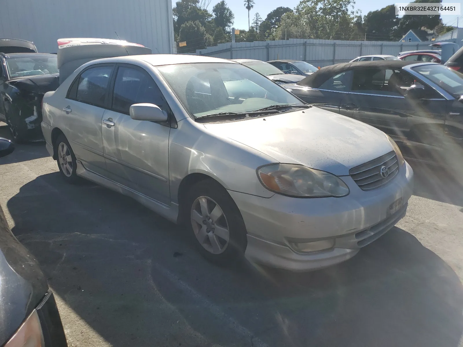 1NXBR32E43Z164451 2003 Toyota Corolla Ce