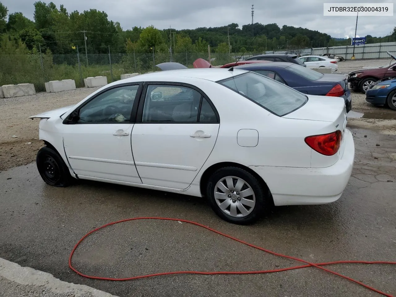 2003 Toyota Corolla Ce VIN: JTDBR32E030004319 Lot: 66009194