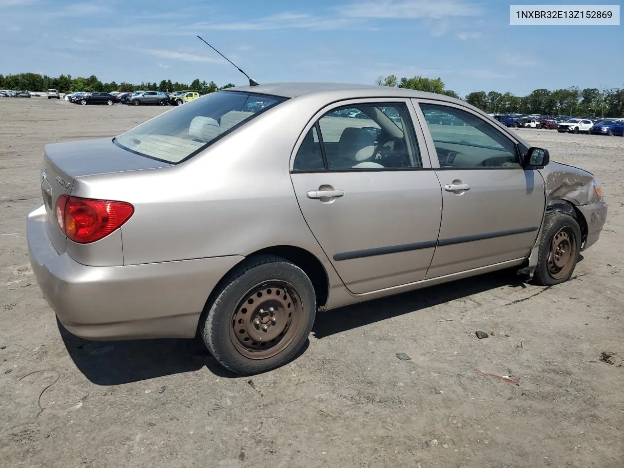 2003 Toyota Corolla Ce VIN: 1NXBR32E13Z152869 Lot: 67102874