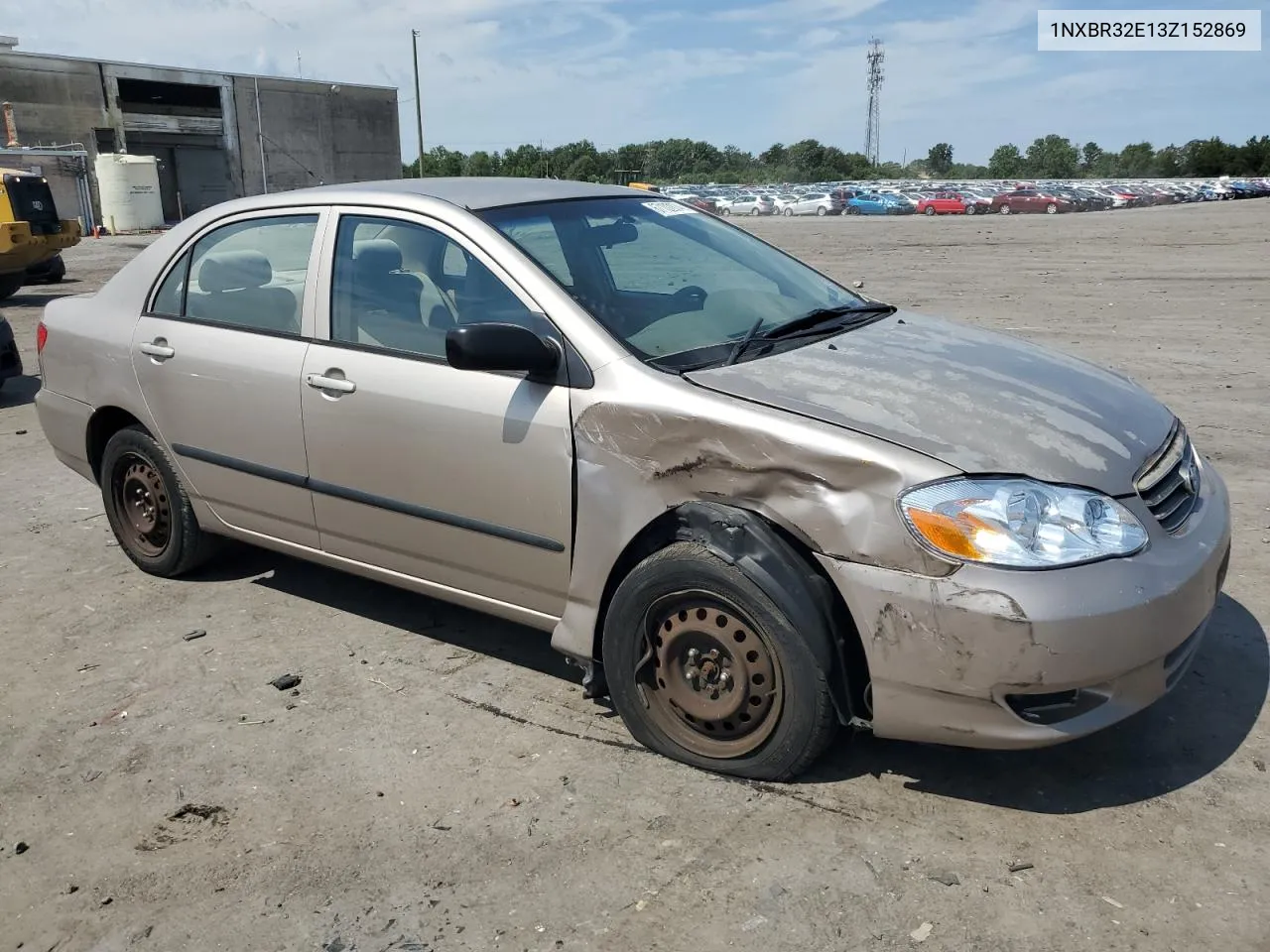 2003 Toyota Corolla Ce VIN: 1NXBR32E13Z152869 Lot: 67102874