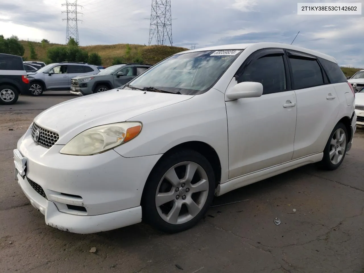 2003 Toyota Corolla Matrix Xrs VIN: 2T1KY38E53C142602 Lot: 68059824