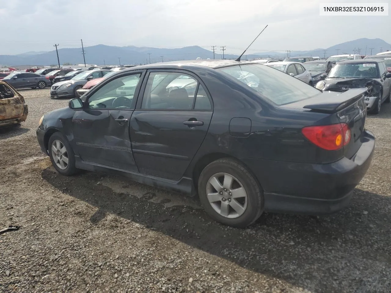 2003 Toyota Corolla Ce VIN: 1NXBR32E53Z106915 Lot: 68575854