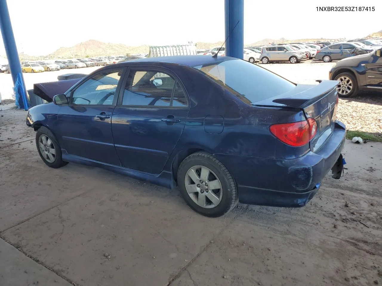 2003 Toyota Corolla Ce VIN: 1NXBR32E53Z187415 Lot: 68939104