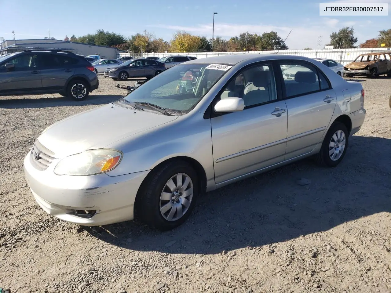 JTDBR32E830007517 2003 Toyota Corolla Ce