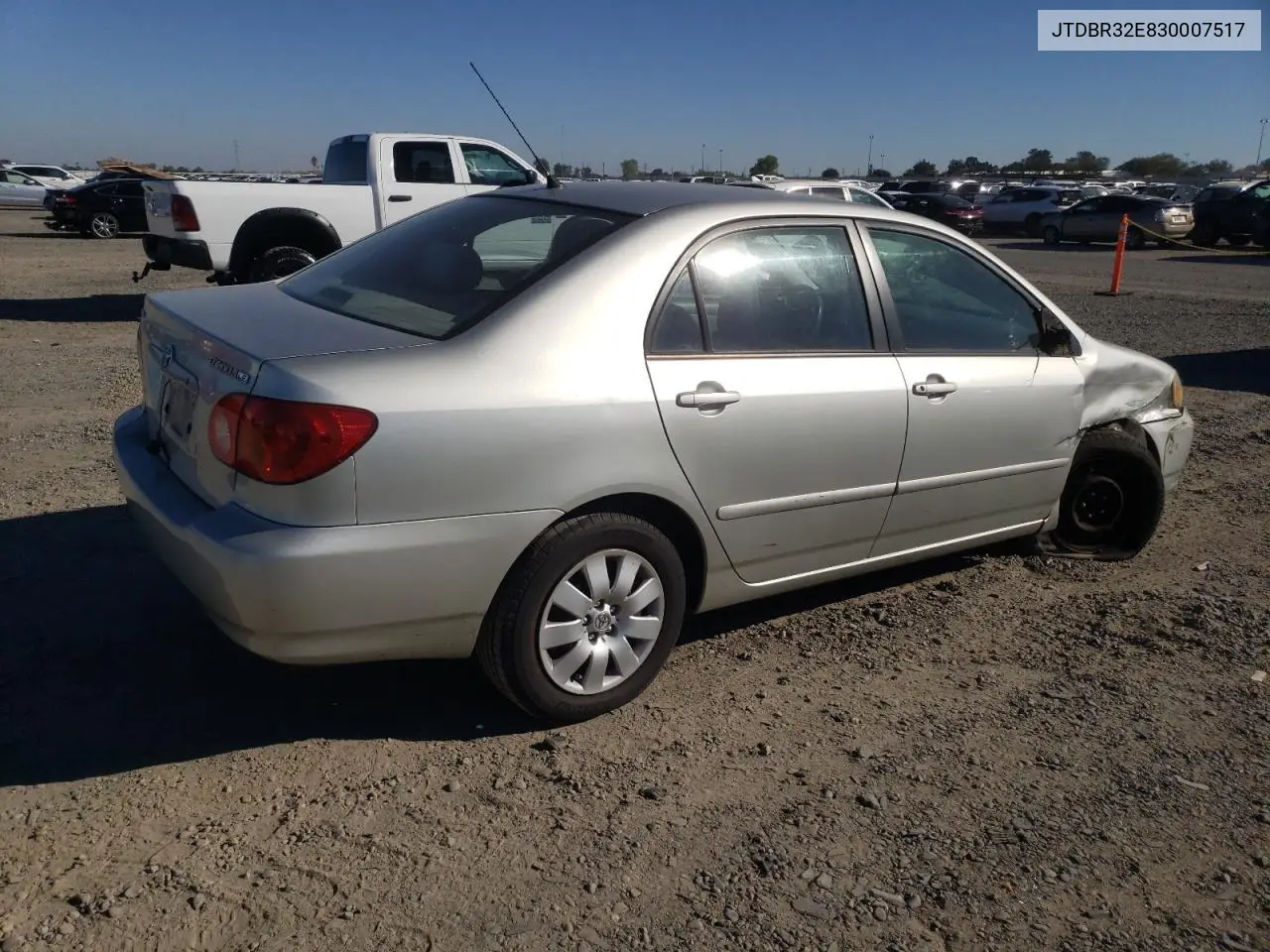 JTDBR32E830007517 2003 Toyota Corolla Ce