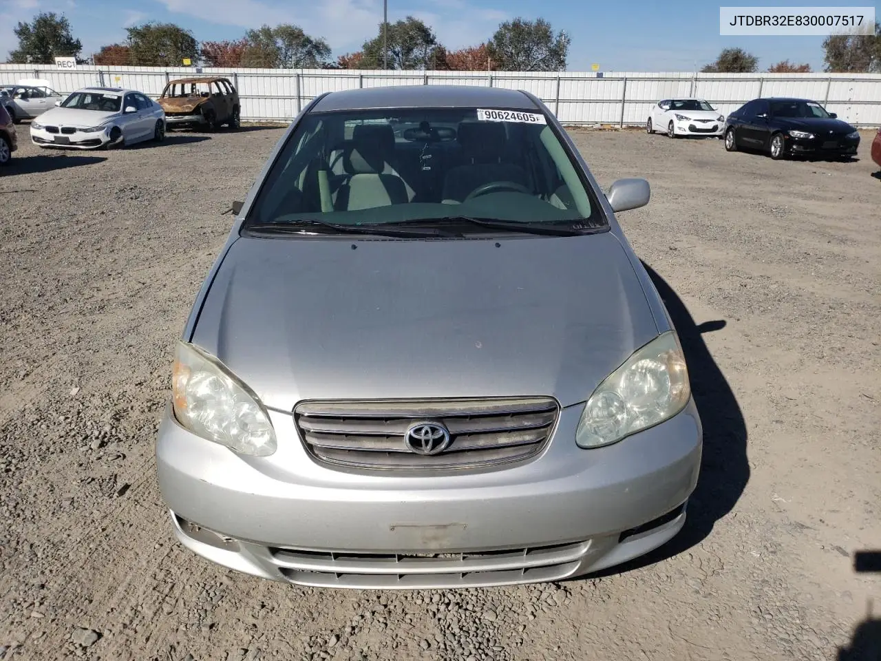 JTDBR32E830007517 2003 Toyota Corolla Ce