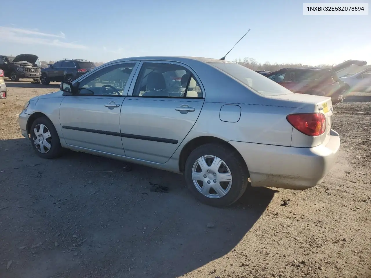 1NXBR32E53Z078694 2003 Toyota Corolla Ce
