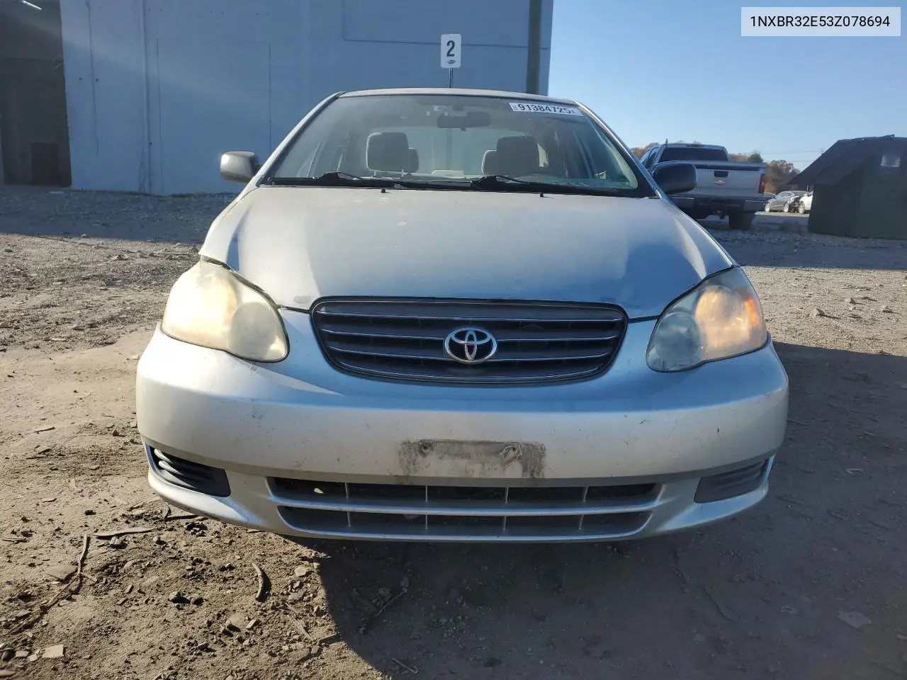 1NXBR32E53Z078694 2003 Toyota Corolla Ce