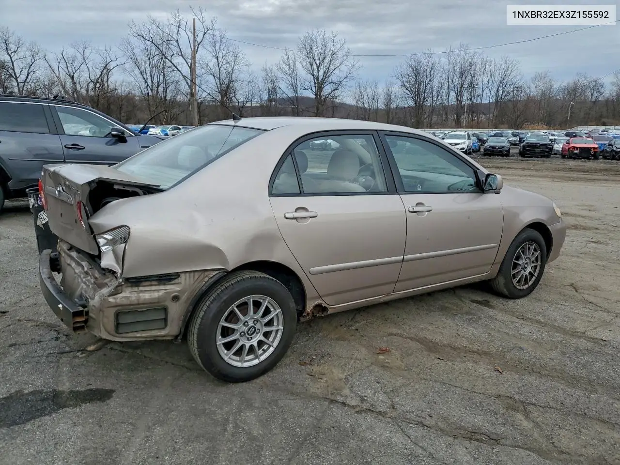 1NXBR32EX3Z155592 2003 Toyota Corolla Ce
