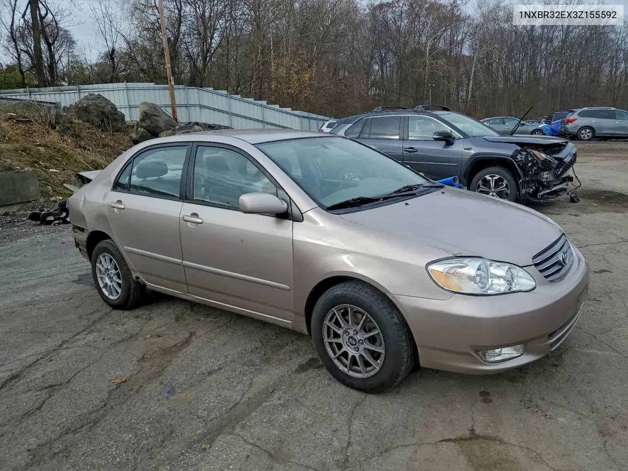 1NXBR32EX3Z155592 2003 Toyota Corolla Ce