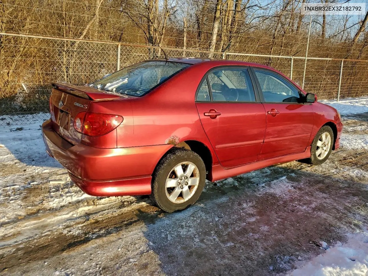 1NXBR32EX3Z182792 2003 Toyota Corolla Ce