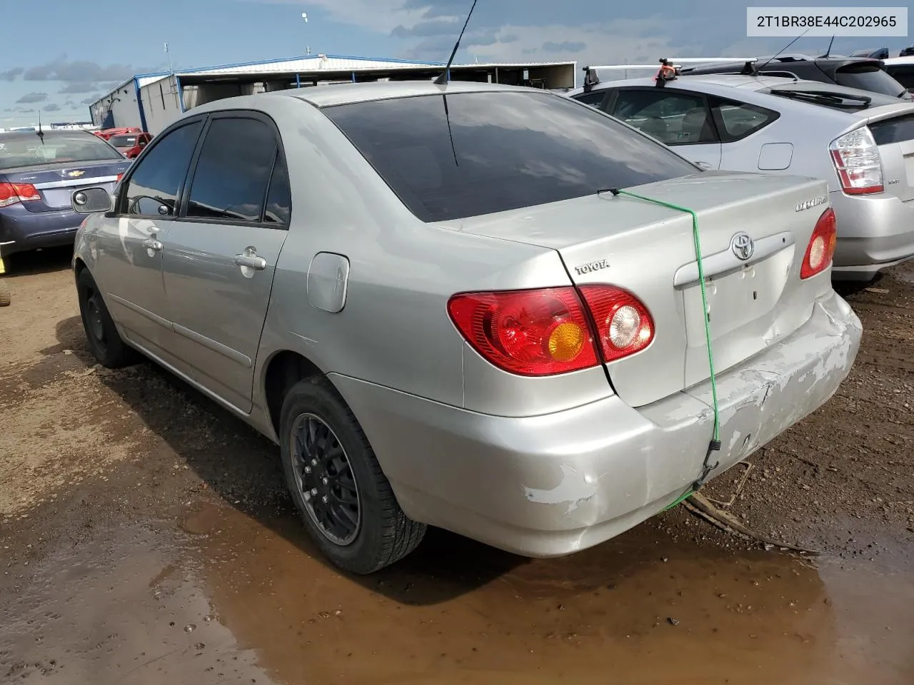 2004 Toyota Corolla Ce VIN: 2T1BR38E44C202965 Lot: 55013713