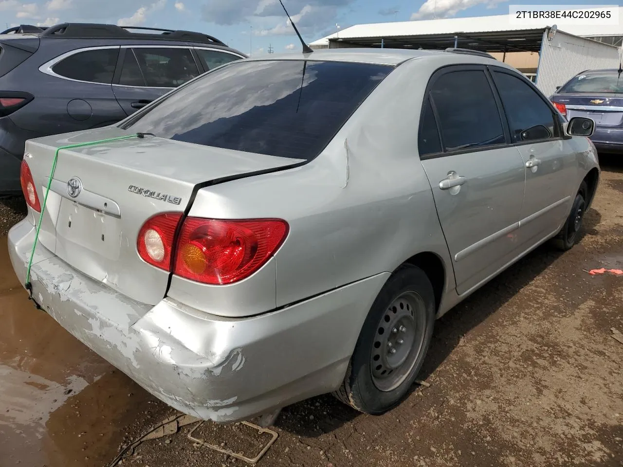 2004 Toyota Corolla Ce VIN: 2T1BR38E44C202965 Lot: 55013713