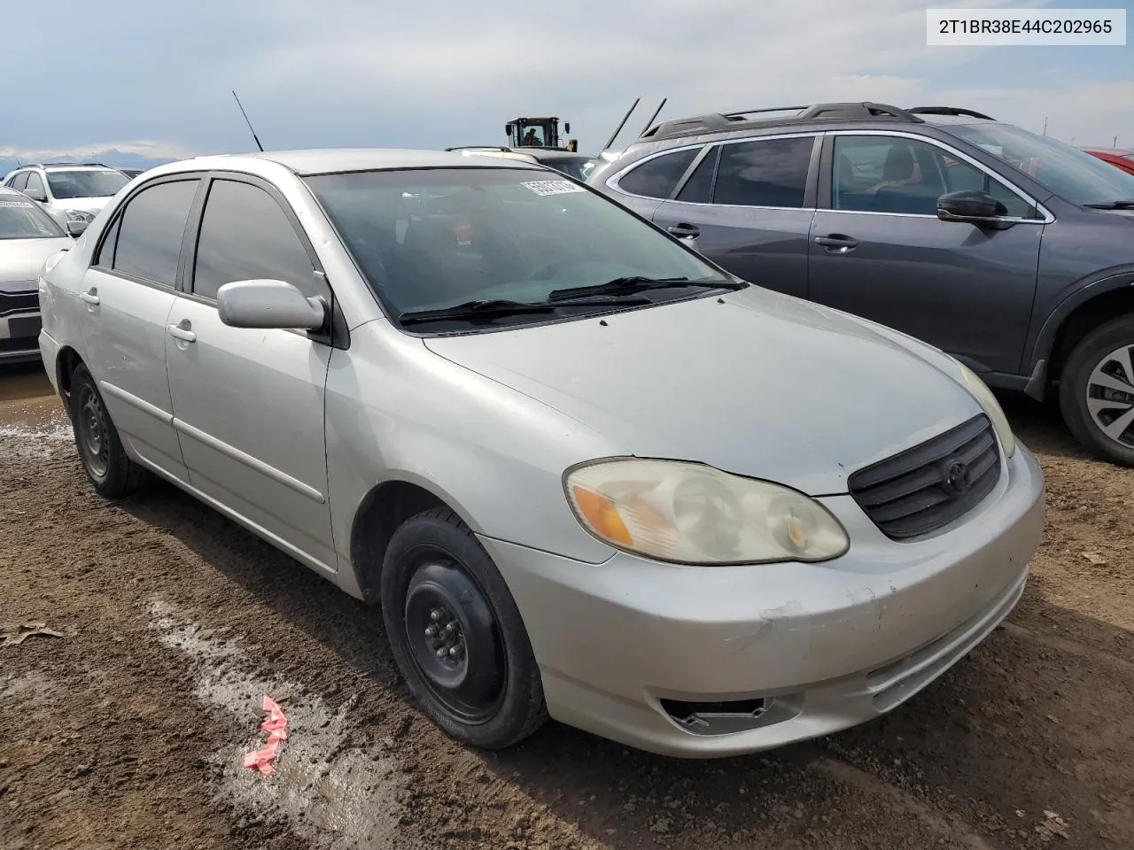 2004 Toyota Corolla Ce VIN: 2T1BR38E44C202965 Lot: 55013713