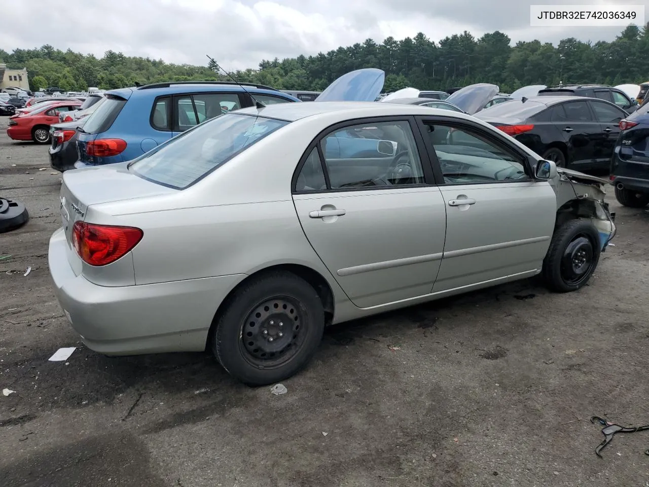 2004 Toyota Corolla Ce VIN: JTDBR32E742036349 Lot: 64828264