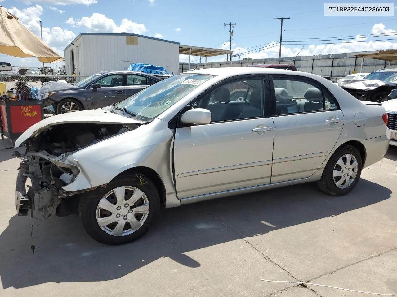 2004 Toyota Corolla Ce VIN: 2T1BR32E44C286603 Lot: 67536904