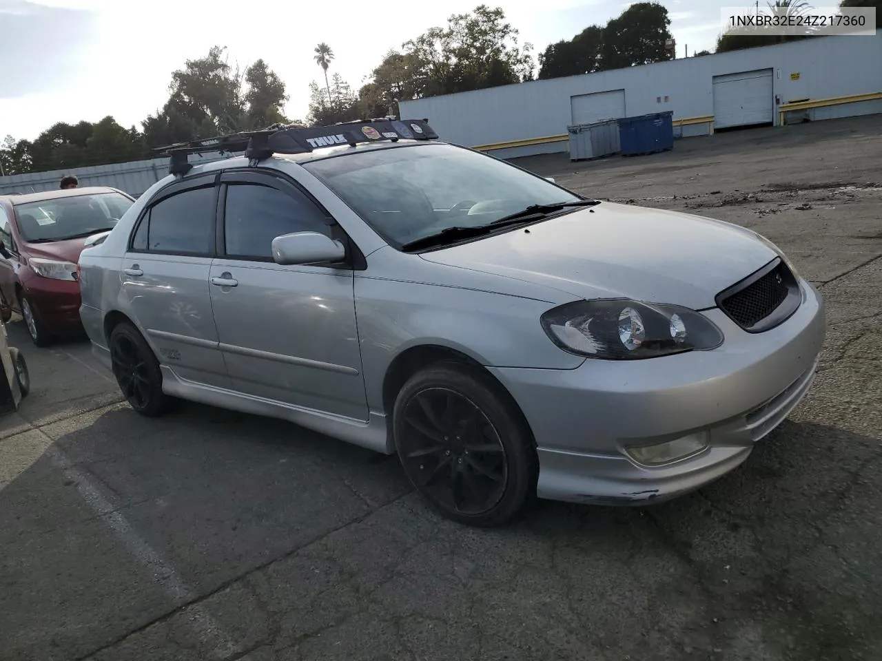 2004 Toyota Corolla Ce VIN: 1NXBR32E24Z217360 Lot: 71427594