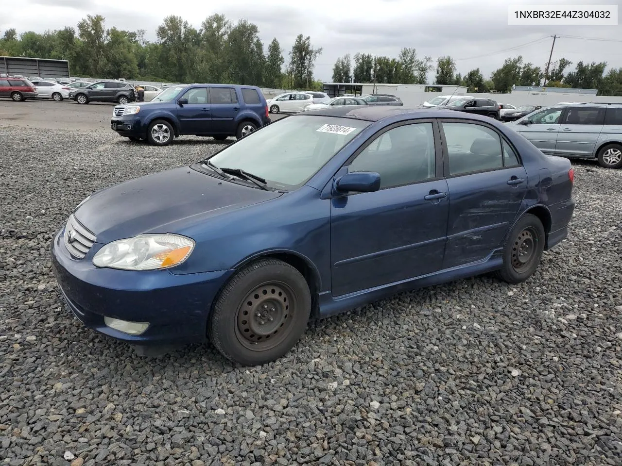 2004 Toyota Corolla Ce VIN: 1NXBR32E44Z304032 Lot: 71928814