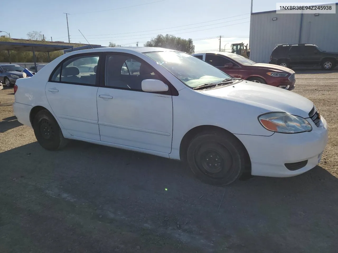 2004 Toyota Corolla Ce VIN: 1NXBR38E94Z245938 Lot: 72150944