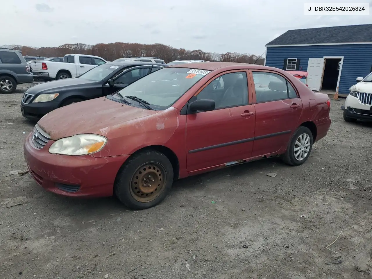 JTDBR32E542026824 2004 Toyota Corolla Ce