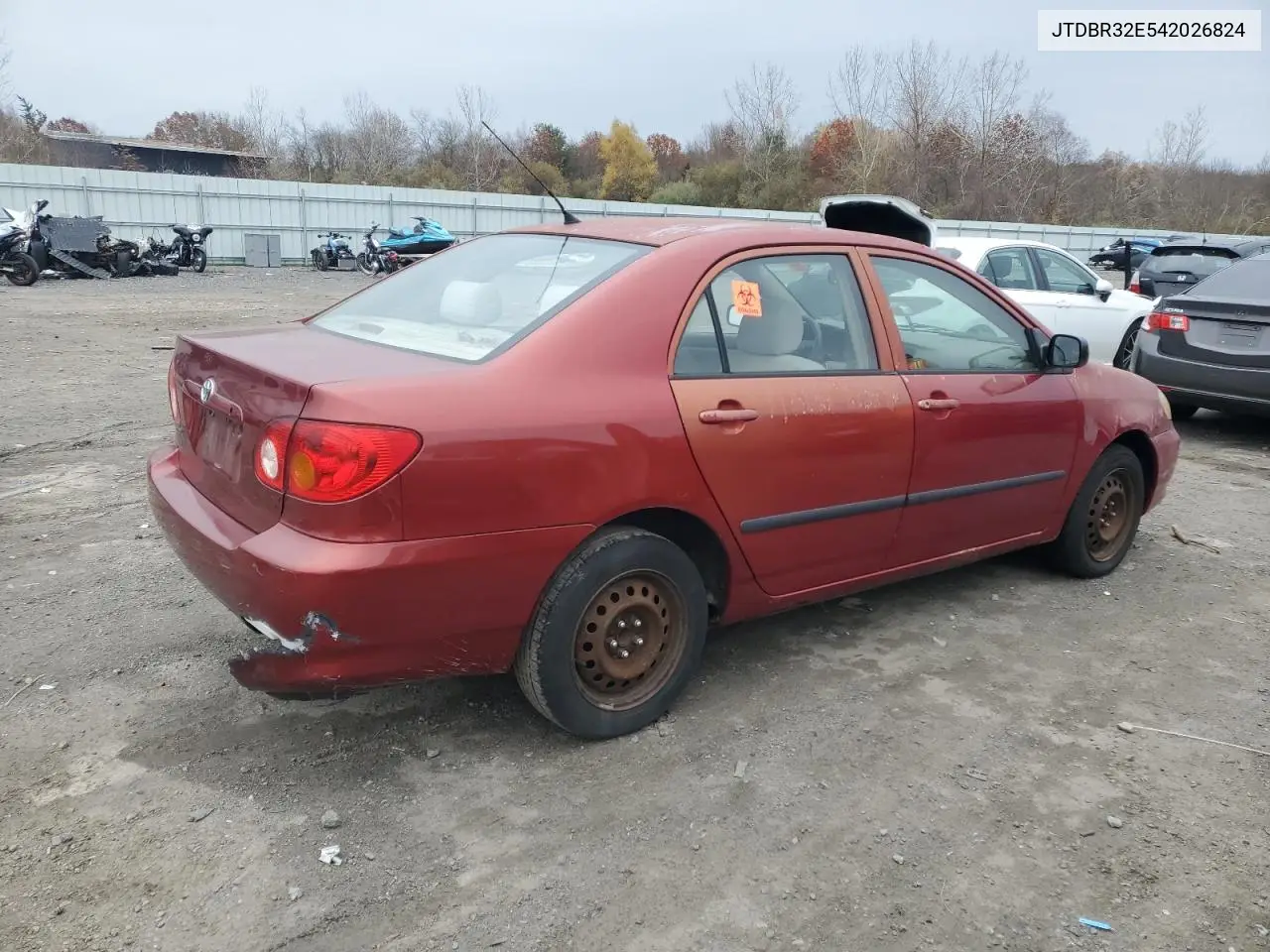 JTDBR32E542026824 2004 Toyota Corolla Ce