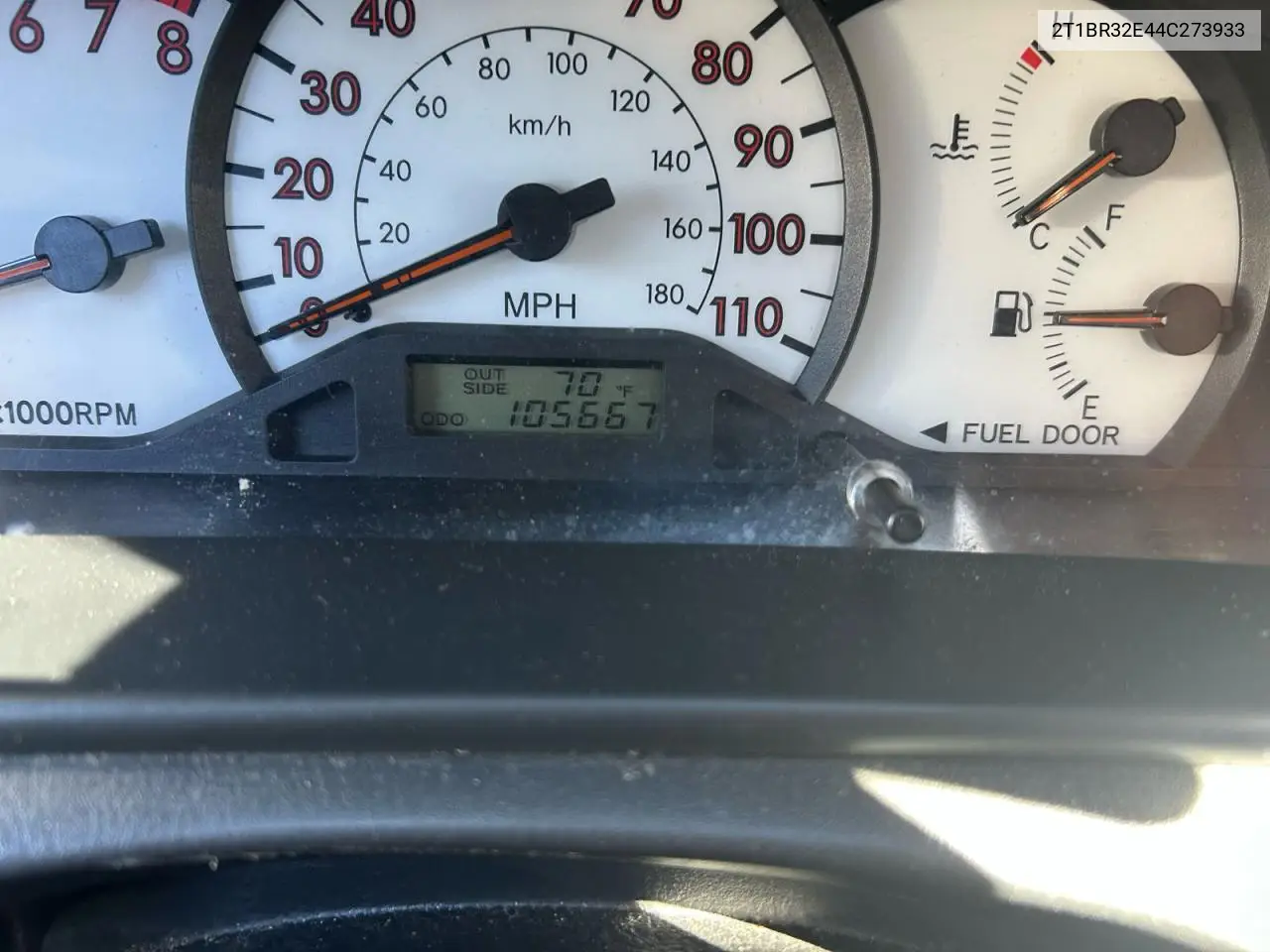 2T1BR32E44C273933 2004 Toyota Corolla Ce