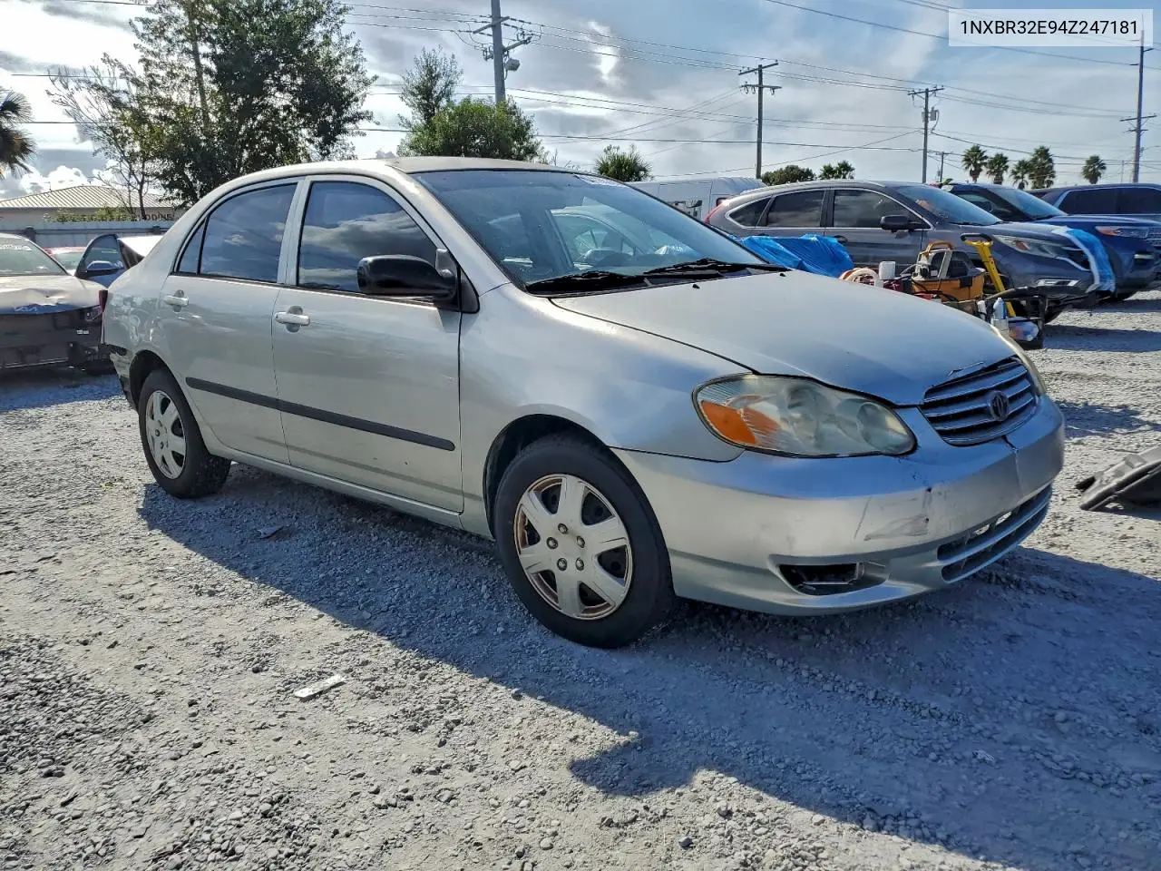 1NXBR32E94Z247181 2004 Toyota Corolla Ce