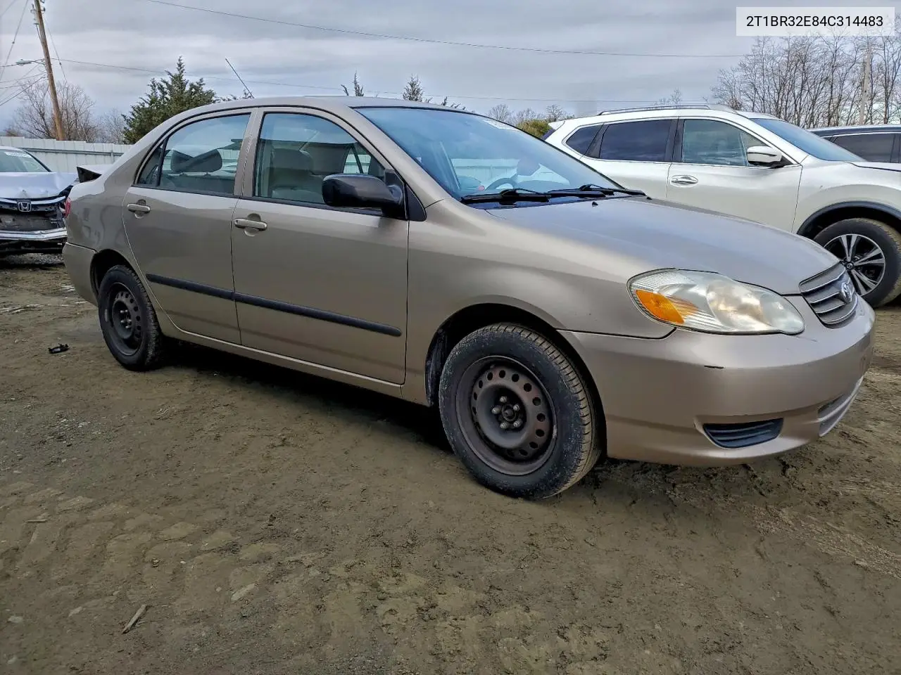 2T1BR32E84C314483 2004 Toyota Corolla Ce