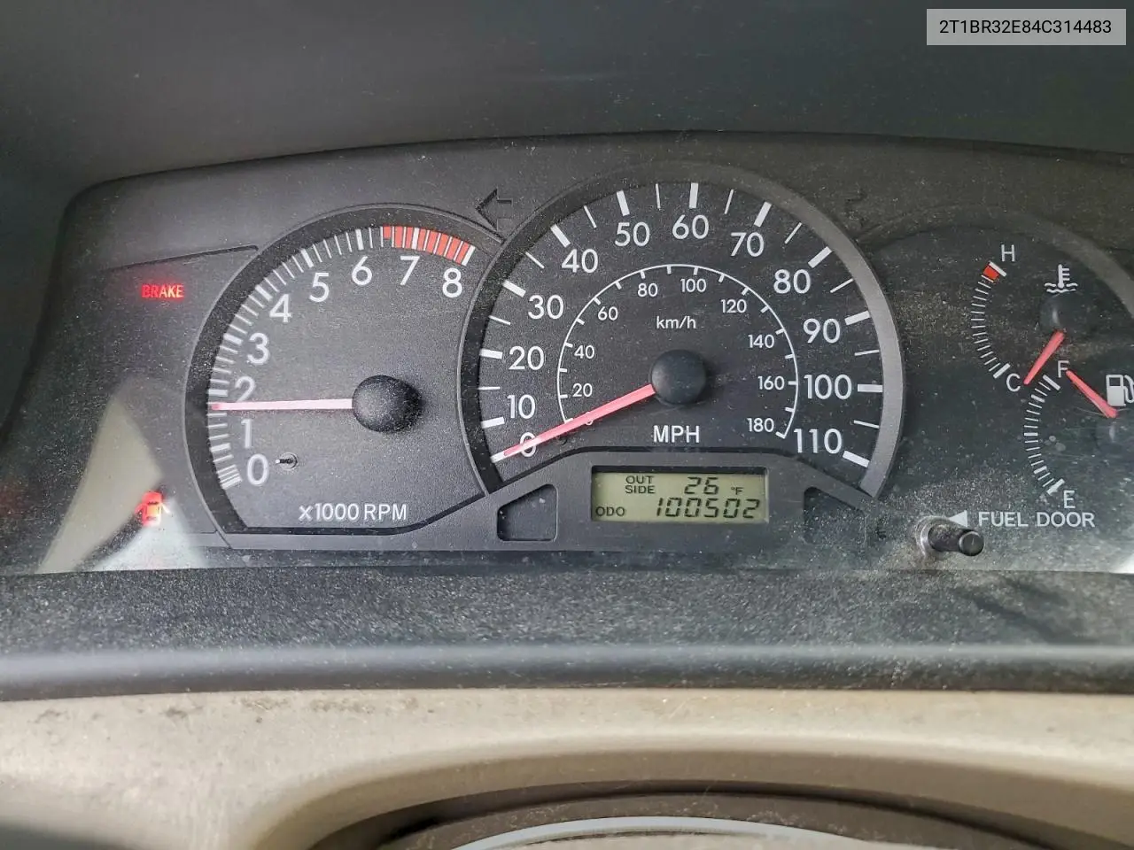 2T1BR32E84C314483 2004 Toyota Corolla Ce