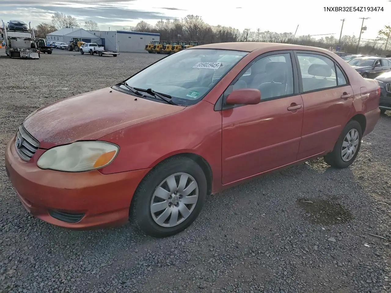 1NXBR32E54Z193474 2004 Toyota Corolla Ce