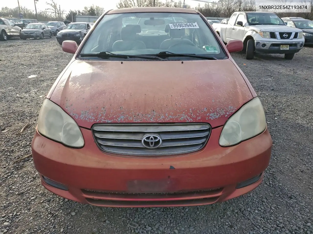 1NXBR32E54Z193474 2004 Toyota Corolla Ce