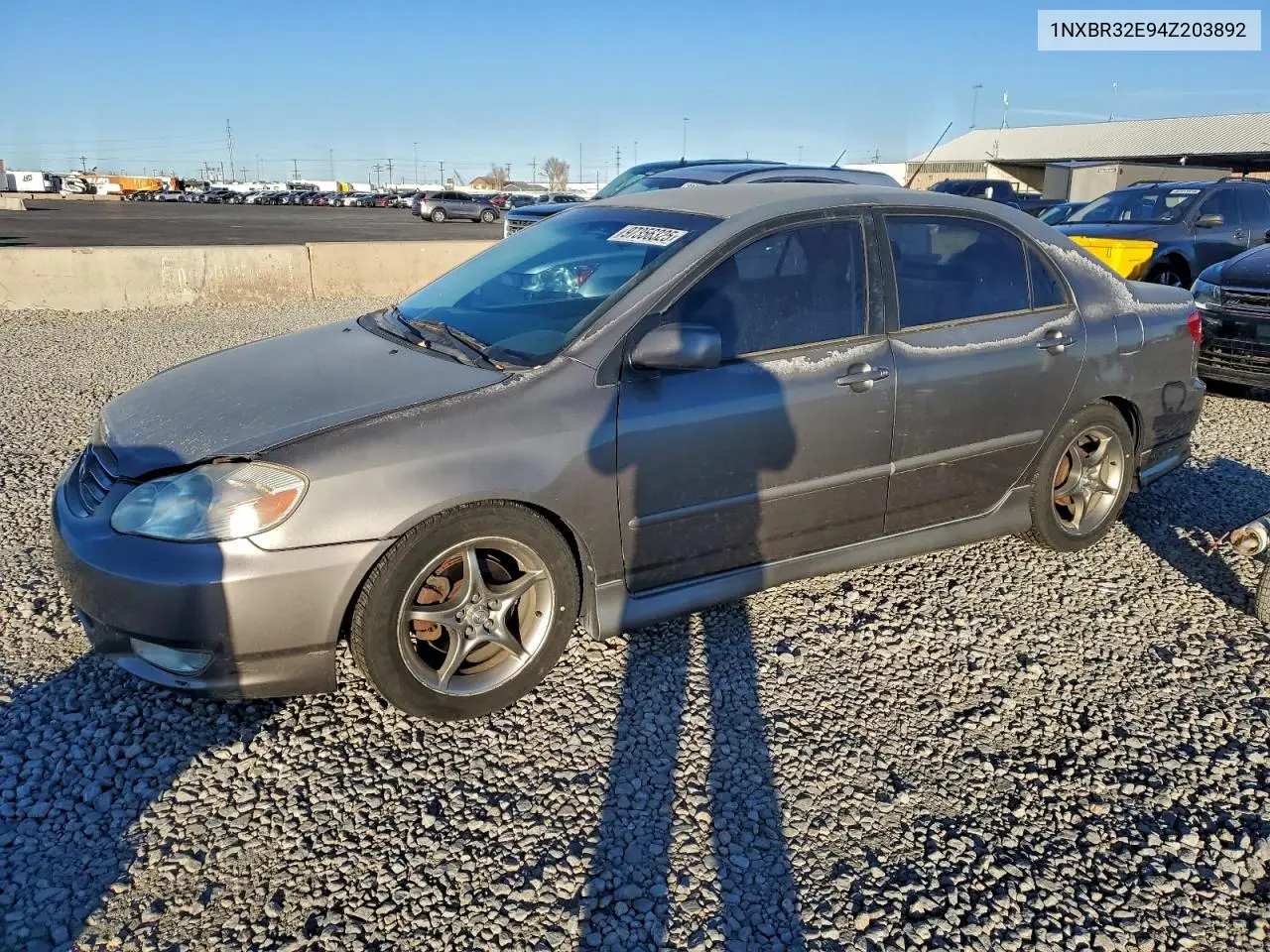 1NXBR32E94Z203892 2004 Toyota Corolla Ce
