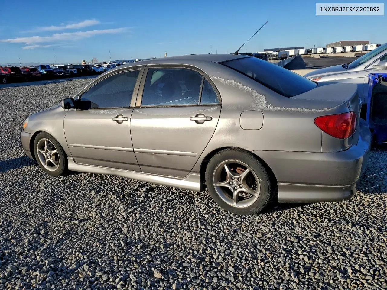 1NXBR32E94Z203892 2004 Toyota Corolla Ce