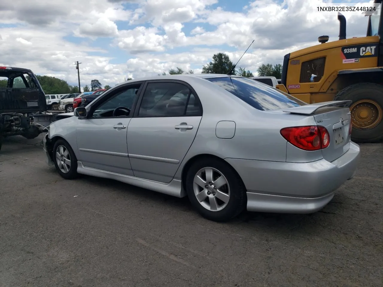 2005 Toyota Corolla Ce VIN: 1NXBR32E35Z448124 Lot: 64891584