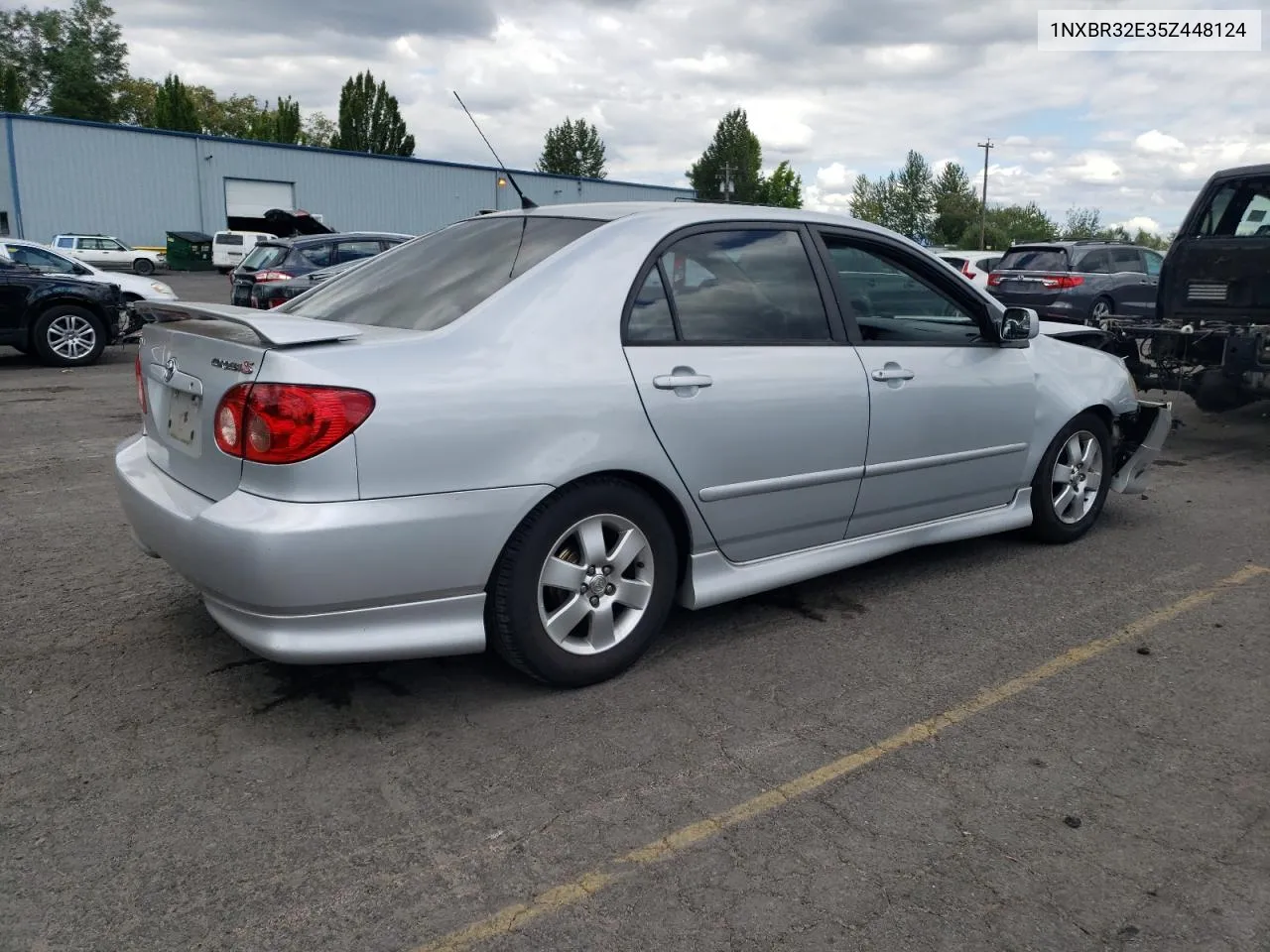 2005 Toyota Corolla Ce VIN: 1NXBR32E35Z448124 Lot: 64891584