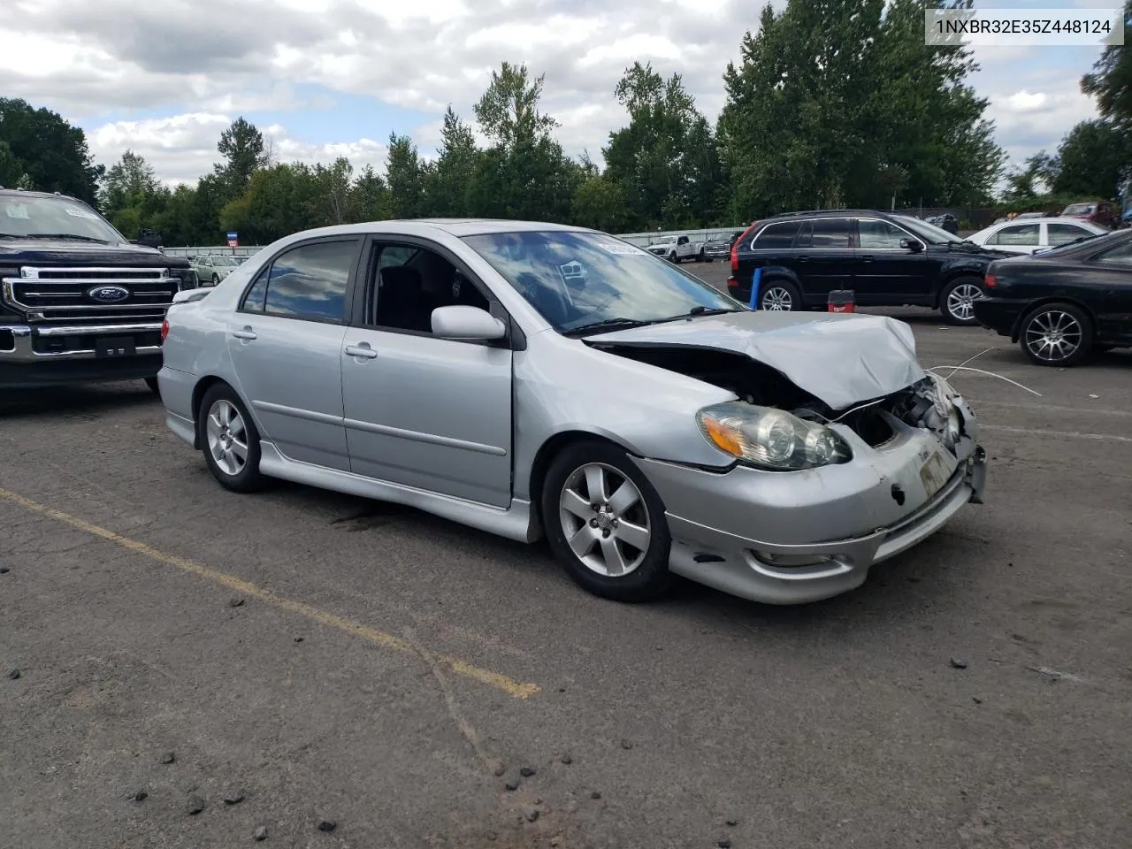 2005 Toyota Corolla Ce VIN: 1NXBR32E35Z448124 Lot: 64891584