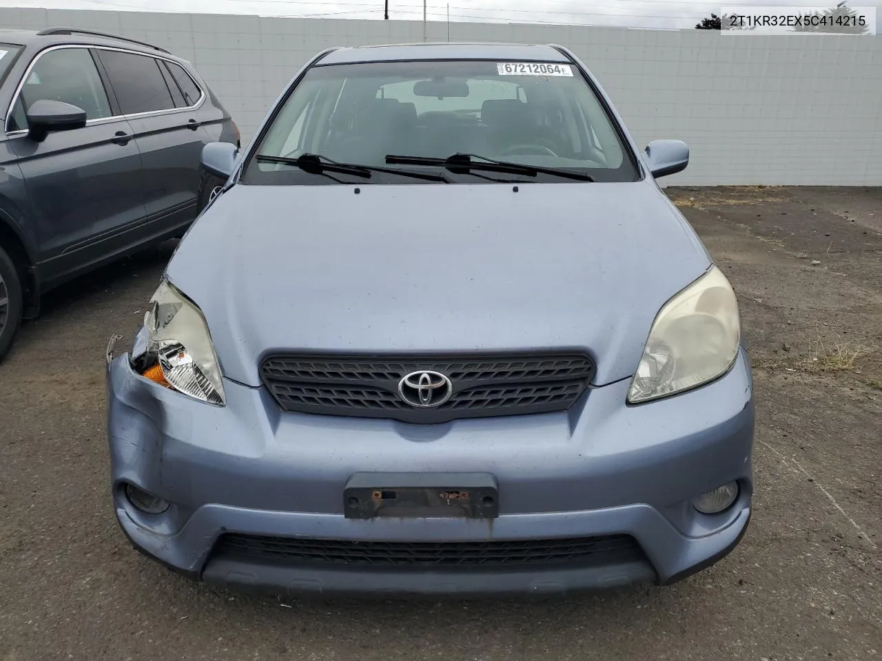 2005 Toyota Corolla Matrix Xr VIN: 2T1KR32EX5C414215 Lot: 67212064