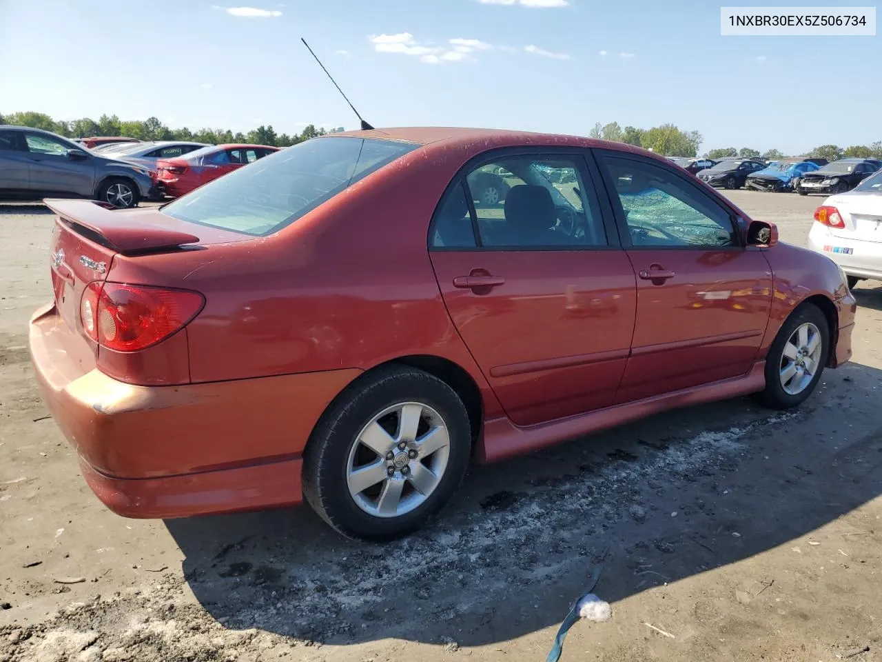 2005 Toyota Corolla Ce VIN: 1NXBR30EX5Z506734 Lot: 68697314