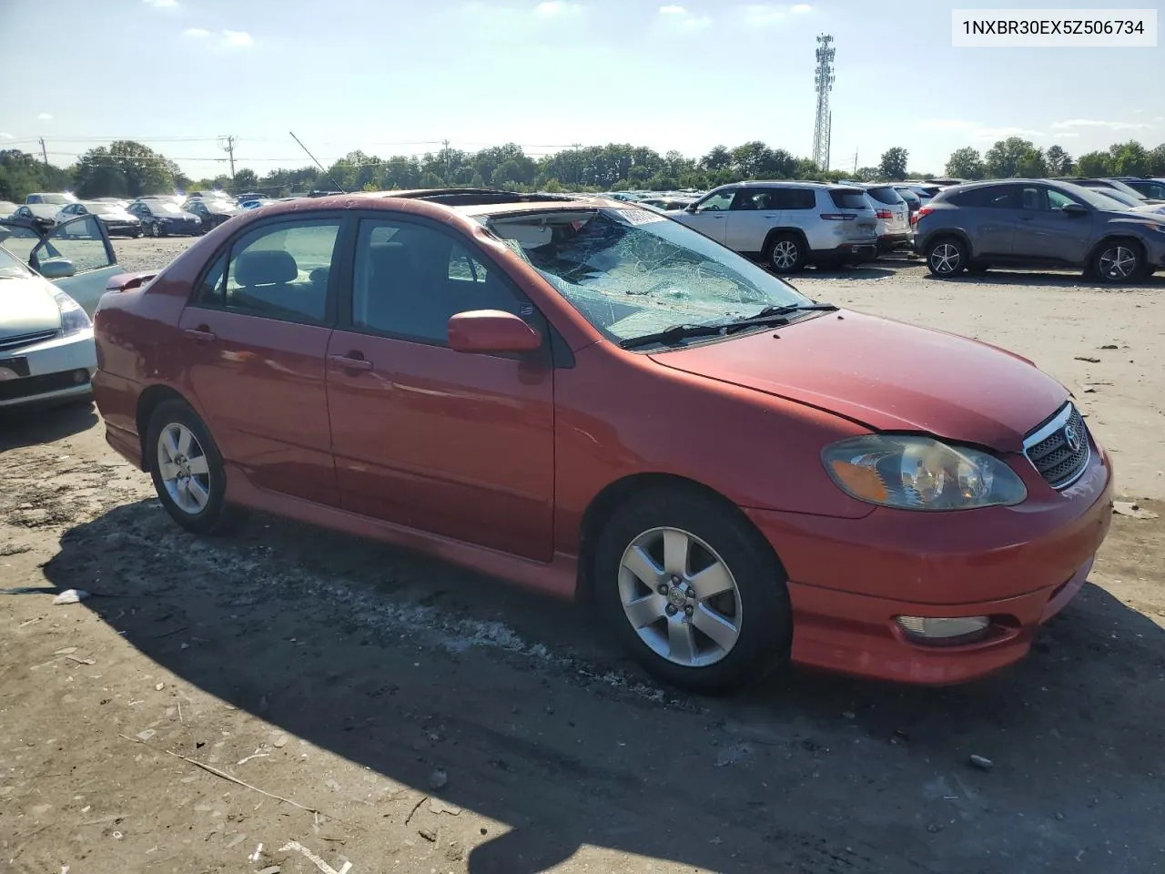 2005 Toyota Corolla Ce VIN: 1NXBR30EX5Z506734 Lot: 68697314