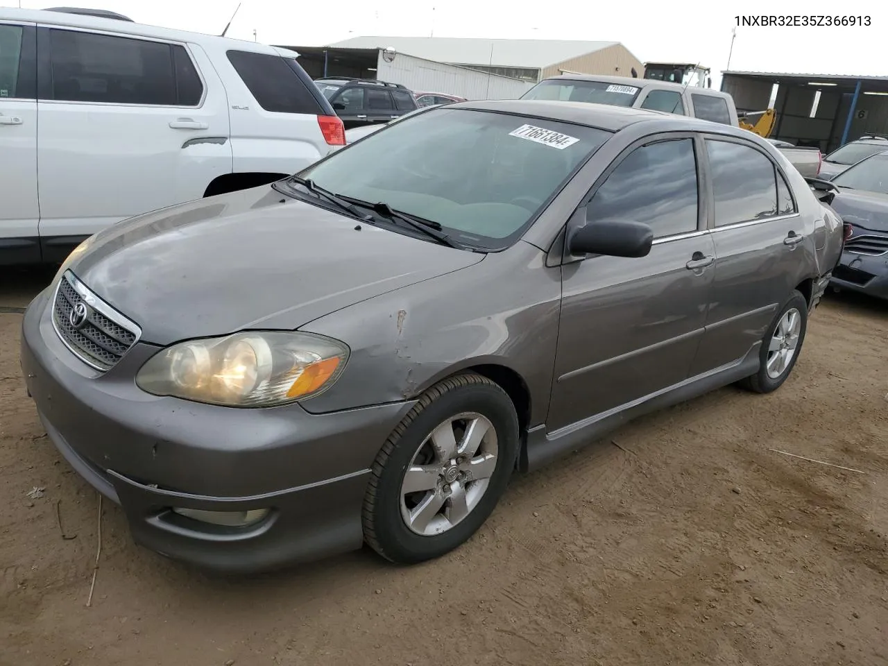 2005 Toyota Corolla Ce VIN: 1NXBR32E35Z366913 Lot: 71661384