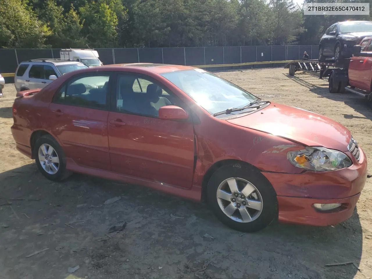 2005 Toyota Corolla Ce VIN: 2T1BR32E65C470412 Lot: 71987614