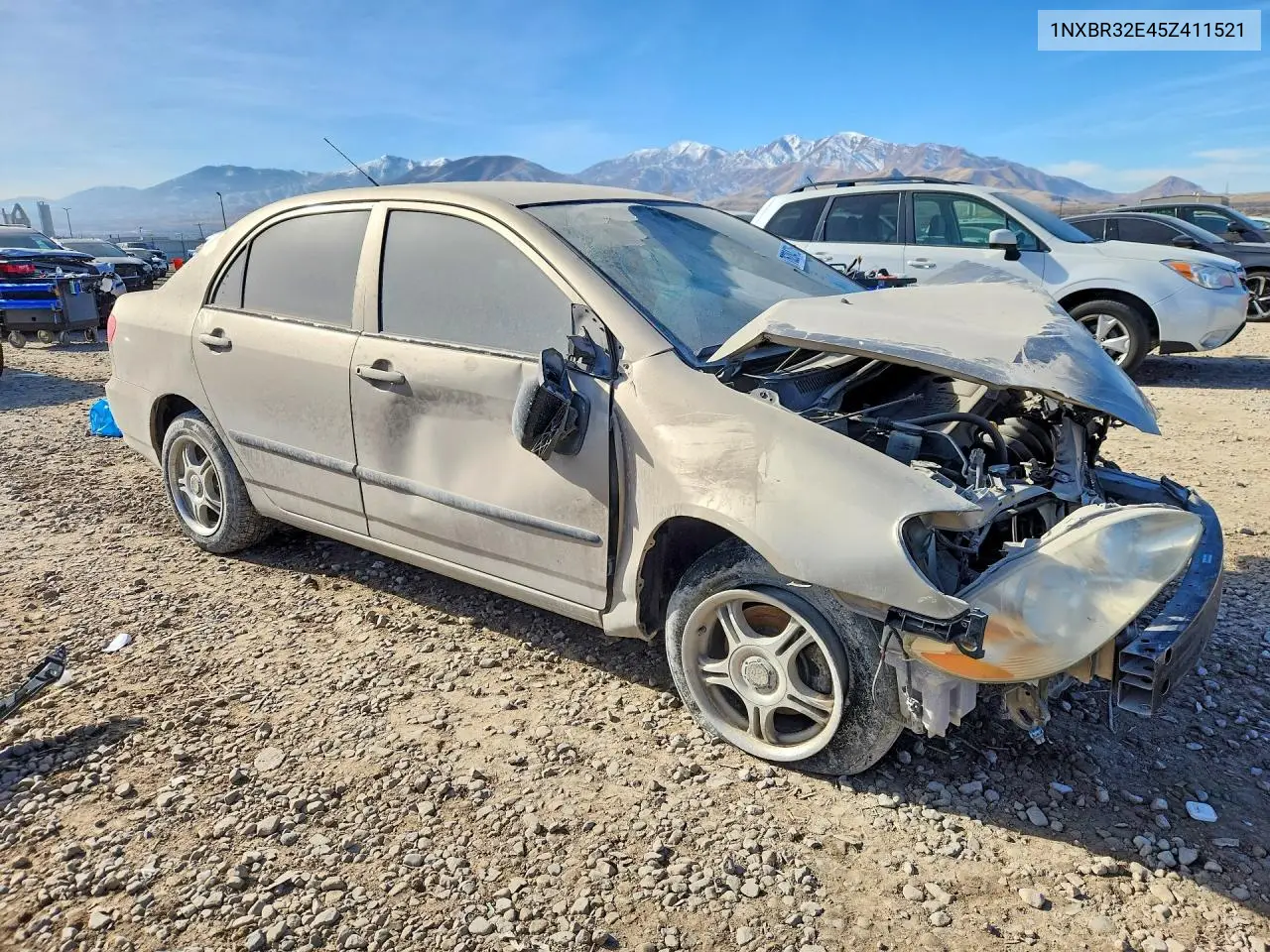 1NXBR32E45Z411521 2005 Toyota Corolla Ce