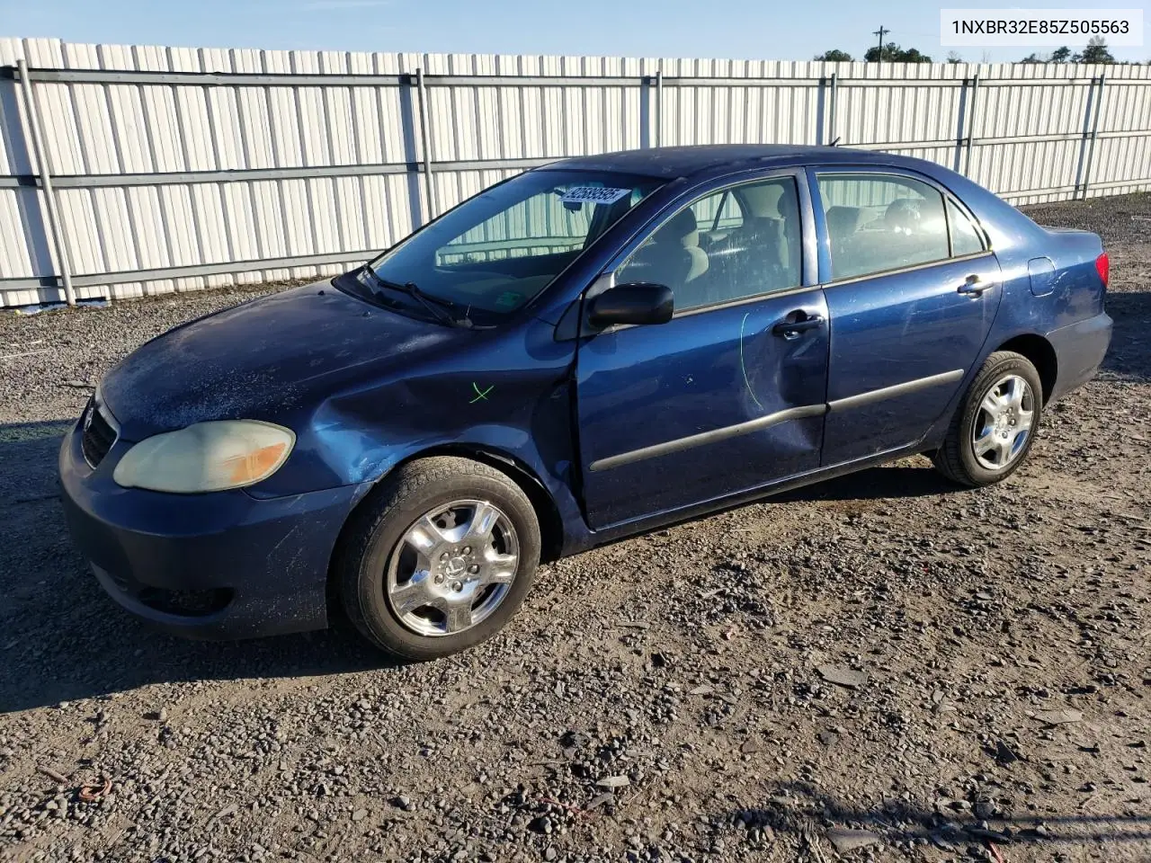 1NXBR32E85Z505563 2005 Toyota Corolla Ce