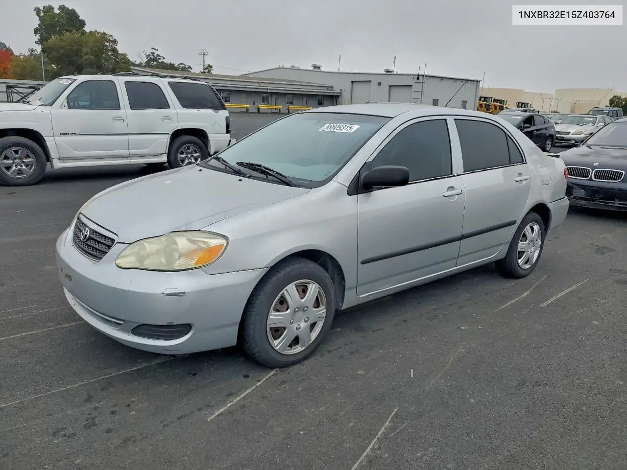 1NXBR32E15Z403764 2005 Toyota Corolla Ce